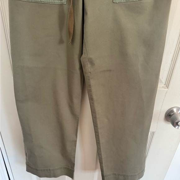 Tory Burch modern twill ankle straight leg cotton blend pants size XS - Picture 5 of 15